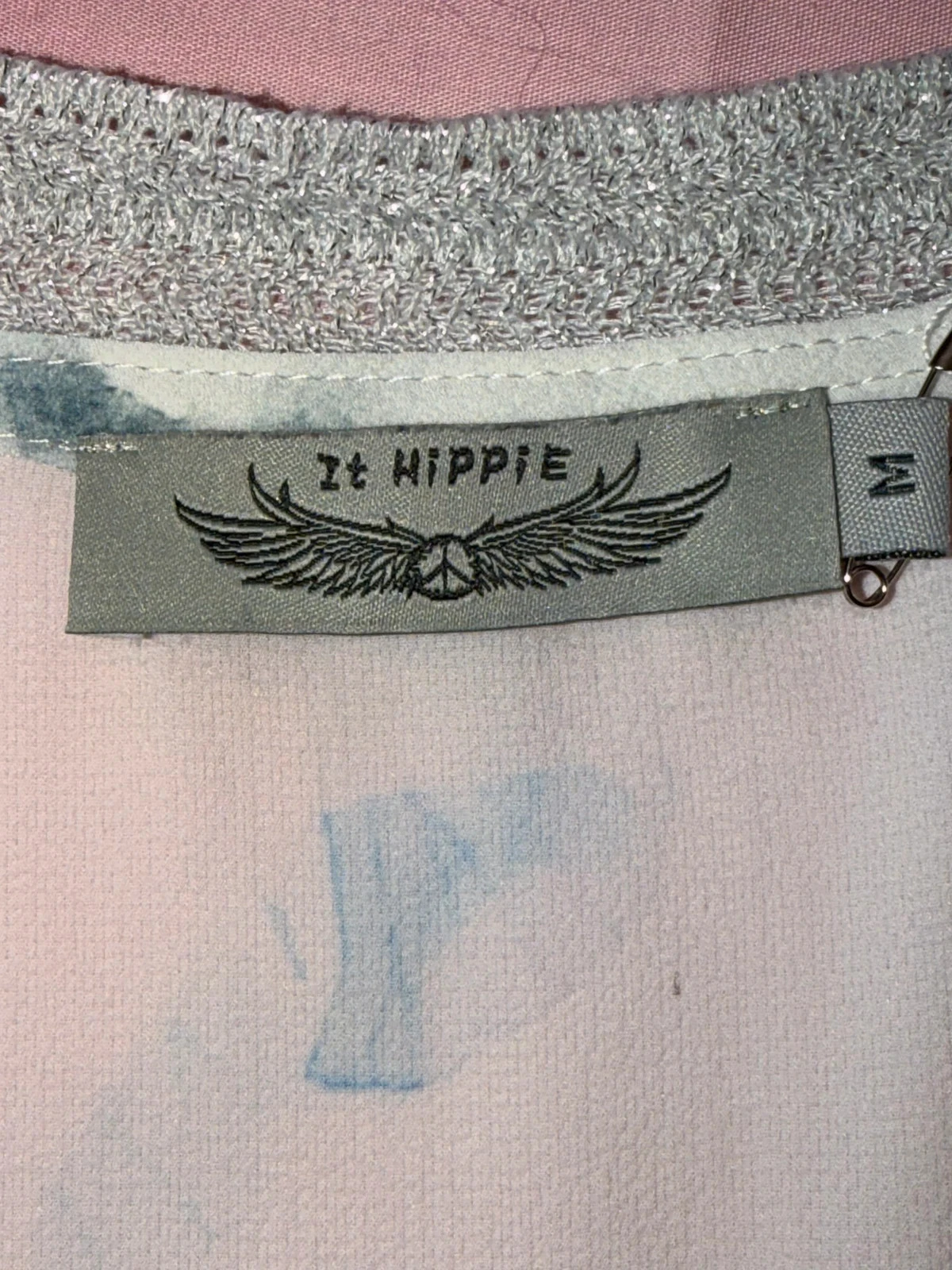 T-shirt femme it hippie taille m super état – photo 5